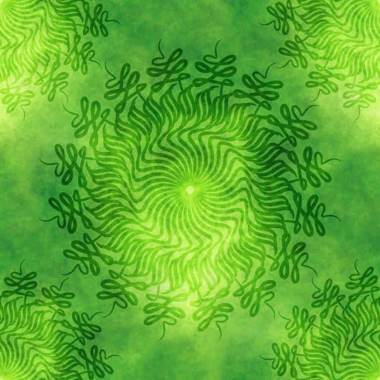 A green pagan design